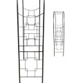 Pergola ogrodowa metalowa łuk RETRO 200x110x43cm czarny 5905481379865 - Sklep Mrówka - EREM - eremsklep.pl