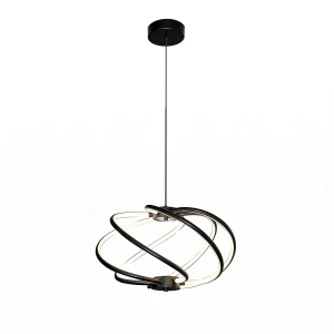 Lampa wisząca Kandor LED CCT czarny Light Prestige