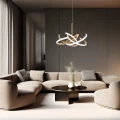 Lampa wisząca Spider 58 cm LED CCT złoty Light Prestige 5905699356122 - Sklep Mrówka - EREM - eremsklep.pl