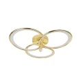 Plafon Azina 3 LED złoty Light Prestige 5905699354944 - Sklep Mrówka - EREM - eremsklep.pl