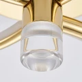 Plafon Azina 3 LED złoty Light Prestige 5905699354944 - Sklep Mrówka - EREM - eremsklep.pl