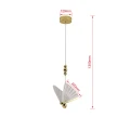 Lampa wisząca Mariposa 1 LED CCT złoty Light Prestige 5907629278184 - Sklep Mrówka - EREM - eremsklep.pl