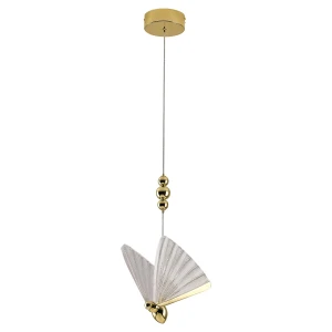 Lampa wisząca Mariposa 1 LED CCT złoty Light Prestige