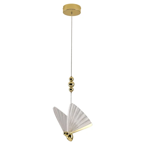 Lampa wisząca Mariposa 1 LED CCT złoty Light Prestige 5907629278184 - Sklep Mrówka - EREM - eremsklep.pl