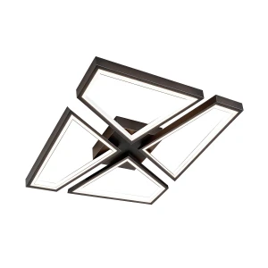 Plafon Nivra LED czarny Light Prestige