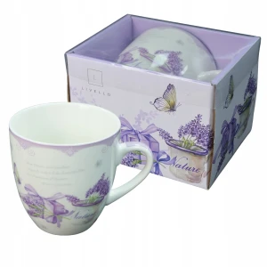 Kubek porcelanowy Mega 1000 ml lawenda