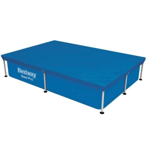 Przykrycie na basen stelażowy Steel Pro prostokątne 224 x 154 cm