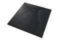 Brodzik prysznicowy kwadratowy Vexo 90x90 cm czarny 5907483475002 - Sklep Mrówka - EREM - eremsklep.pl
