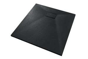 Brodzik prysznicowy kwadratowy Vexo 90x90 cm czarny