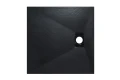 Brodzik prysznicowy kwadratowy Vexo 90x90 cm czarny 5907483475002 - Sklep Mrówka - EREM - eremsklep.pl