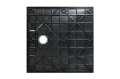 Brodzik prysznicowy kwadratowy Vexo 90x90 cm czarny 5907483475002 - Sklep Mrówka - EREM - eremsklep.pl