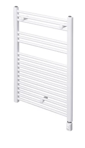 Grzejnik łazienkowy elektryczny Elektra 3 870 x 550 mm 300 W biały