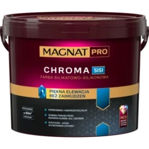 Farba silikatowo-silikonowa do elewacji Magnat Pro Chroma Sisi Baza A 4,5L