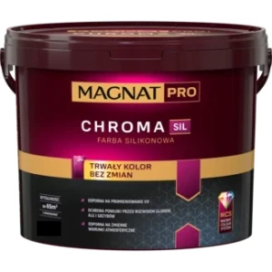 Farba silikonowa fasadowa Magnat Pro Chroma Sil Baza C 4,5L