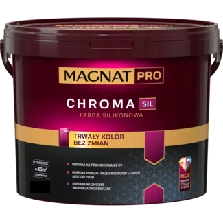 Farba silikonowa fasadowa Magnat Pro Chroma Sil Baza C 4,5L 5903973236955