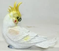 Figurka papuga 13,5x17x7,5 cm tył