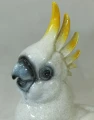 Figurka papuga 19x23x9 cm w przybliżeniu