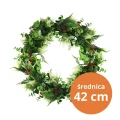 Wianek ozdobny Eukaliptusowa Aranżacja 42 cm