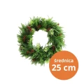 Wianek ozdobny Zimowa Harmonia 25 cm